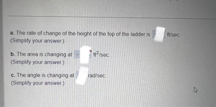 Solved please answer parts a through c as shown in the | Chegg.com