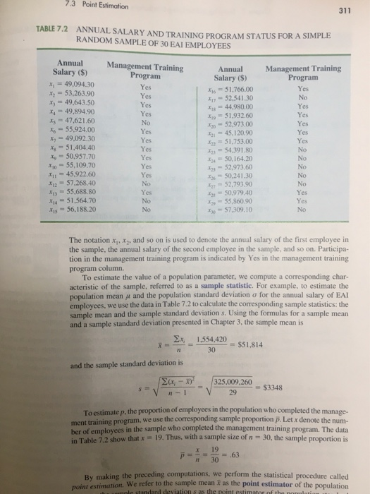 In this section we showed how a simple random sample | Chegg.com