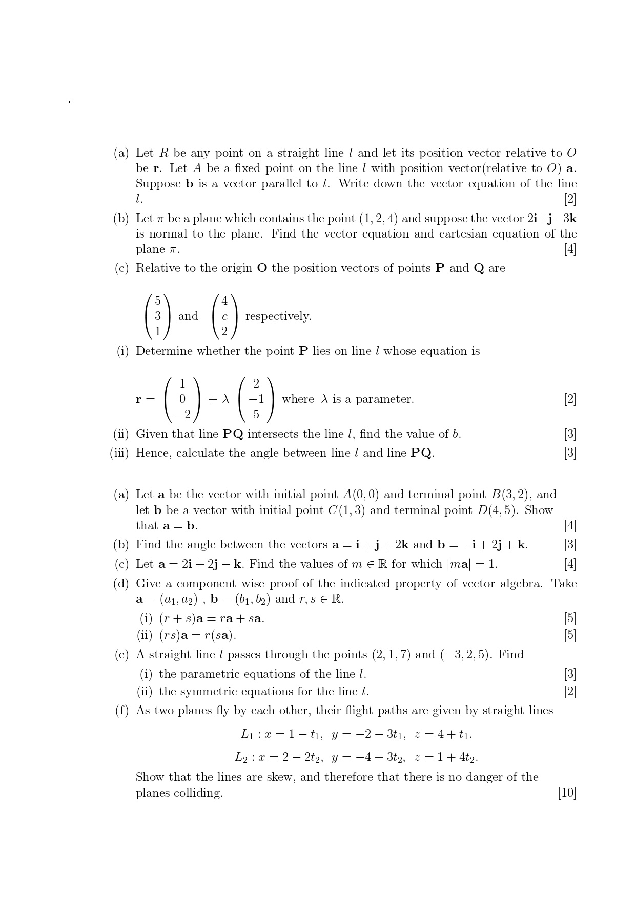 solved-a-let-r-be-any-point-on-a-straight-line-l-and-chegg