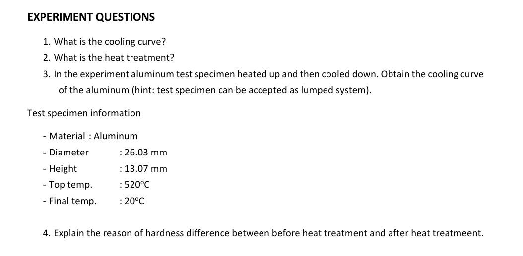 conclusion for cooling curve experiment