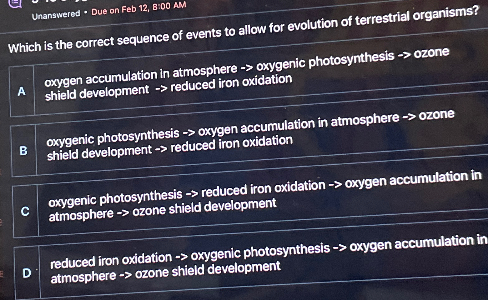 Solved Which Is The Correct Sequence Of Events To Allow For | Chegg.com