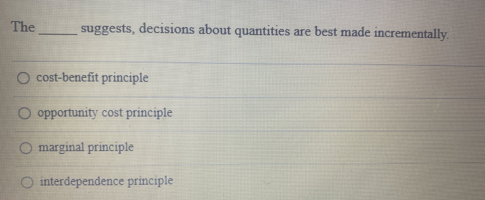 Solved The Suggests Decisions About Quantities Are Best Chegg Solved the suggests decisions about quantities are best chegg