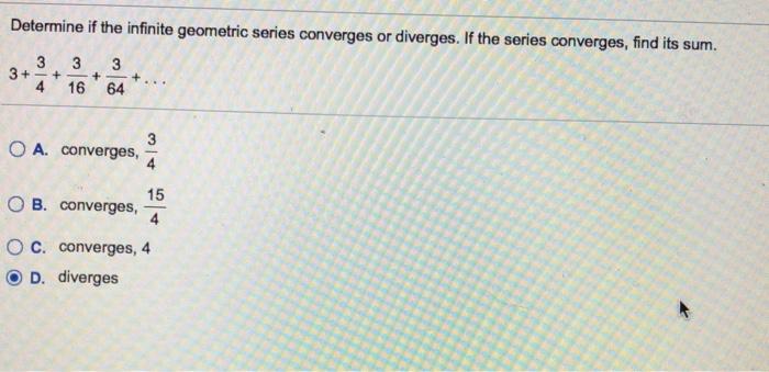 Solved Find The Sum Of The Series 5 E 1 2 J 0 5 6 1 Chegg Com