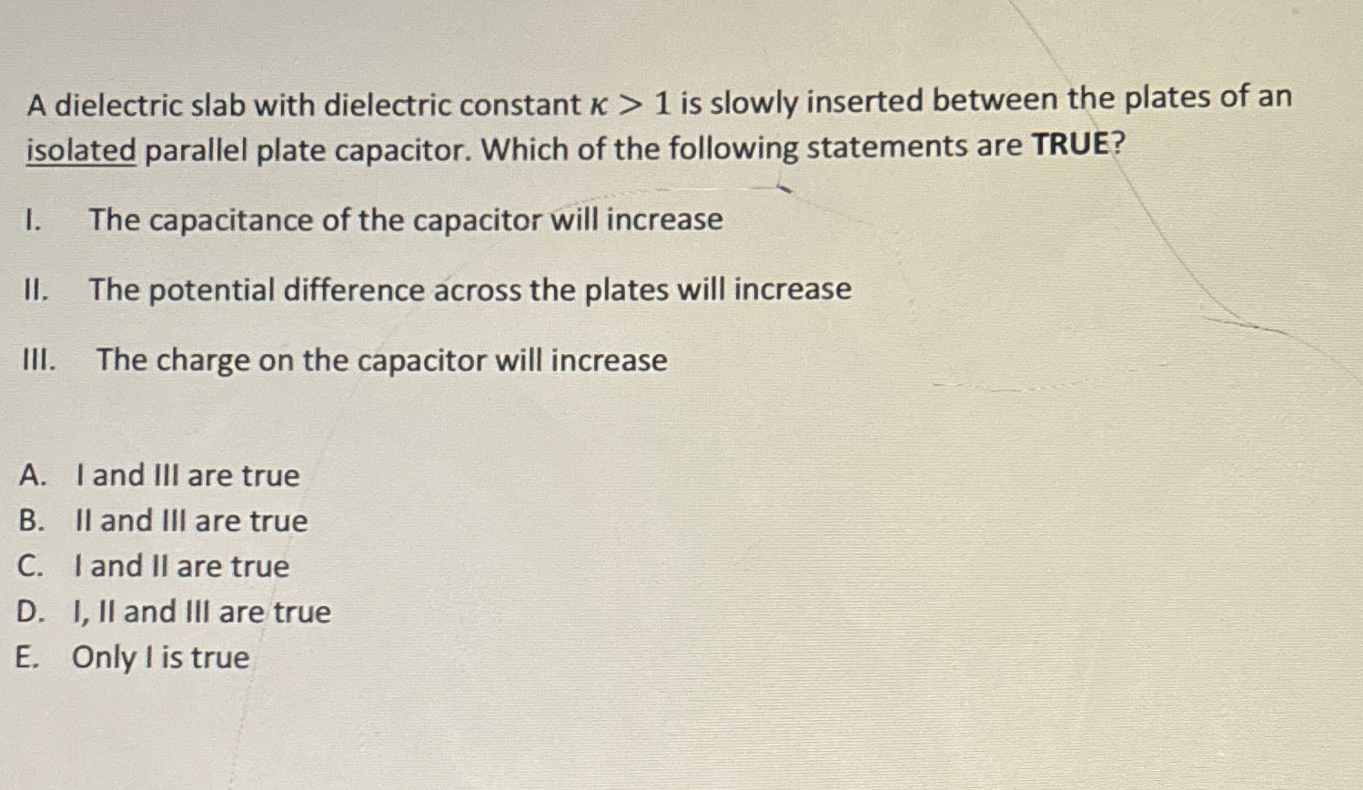 Solved A Dielectric Slab With Dielectric Constant îº 1 ï Is Chegg