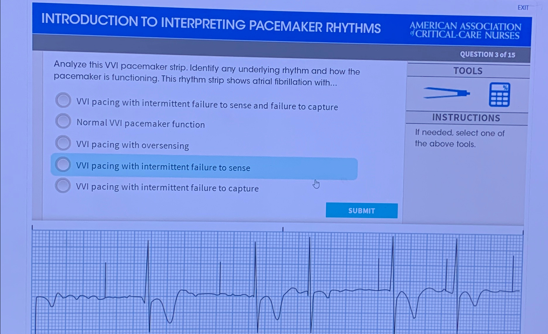 Solved INTRODUCTION TO INTERPRETING PACEMAKER | Chegg.com