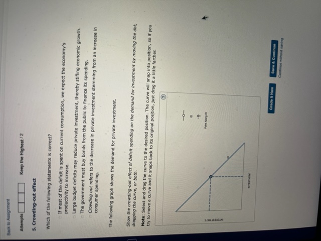 Solved In an expansion, holding everything else constant, a | Chegg.com