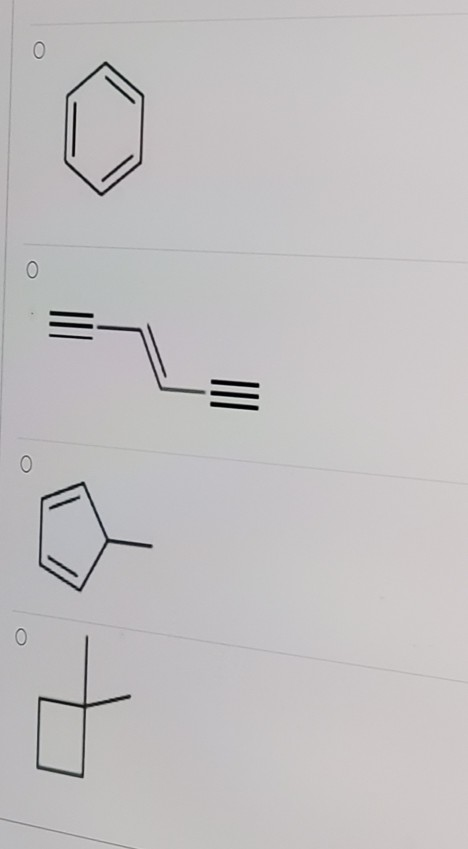 Solved Which of the following compounds gives this mass | Chegg.com