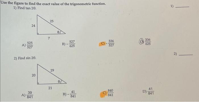 Solved Trying to learn how to solve these two problems. | Chegg.com