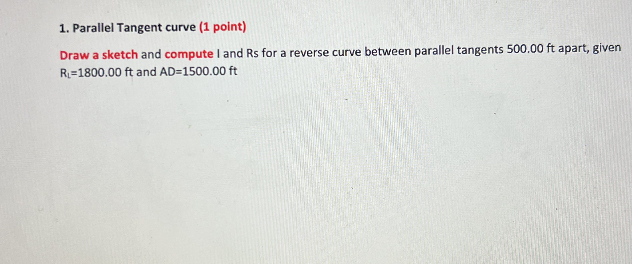 Parallel Tangent curve (1 ﻿point)Draw a sketch and | Chegg.com