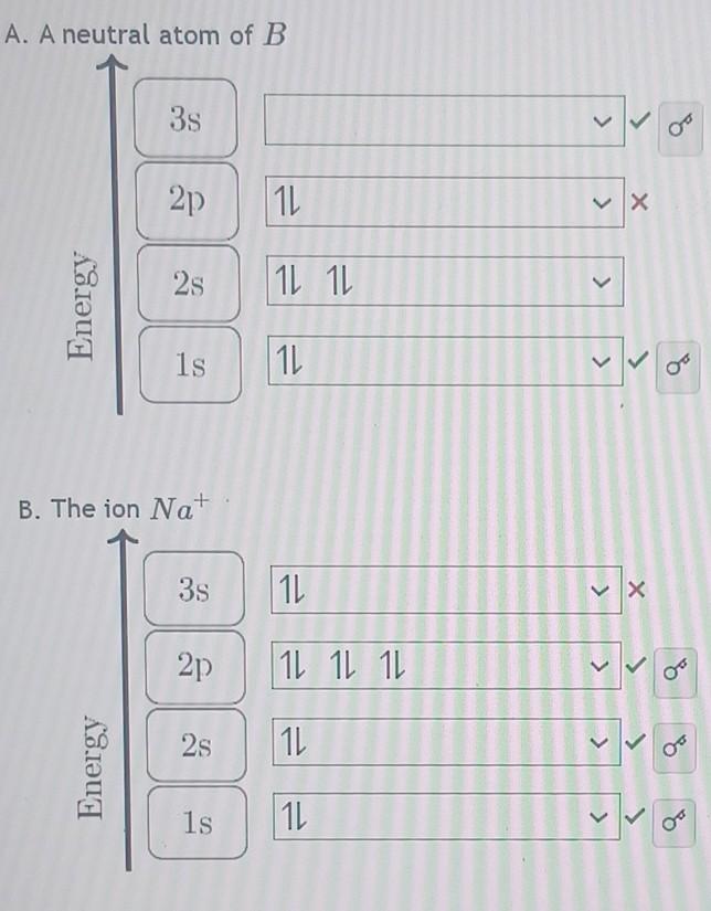 Solved Fill in the electrons in the orbital box diagrams | Chegg.com