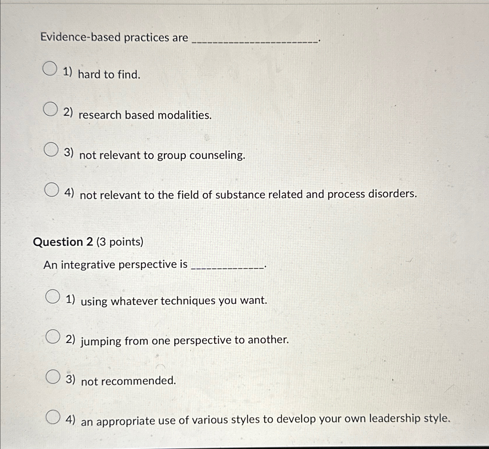 Solved Evidence-based practices arehard to find.research | Chegg.com