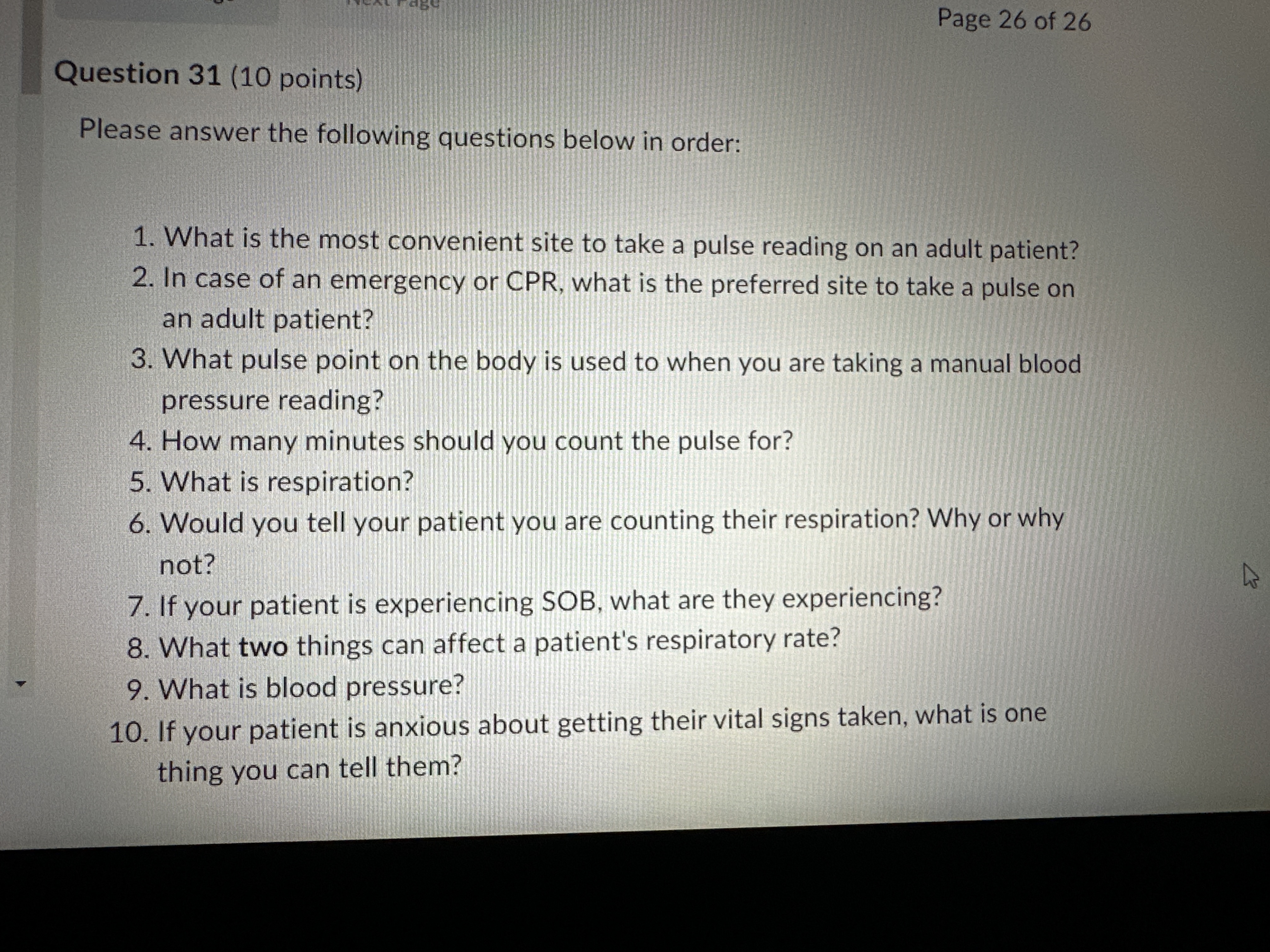 Solved please answer the following questions below in order | Chegg.com