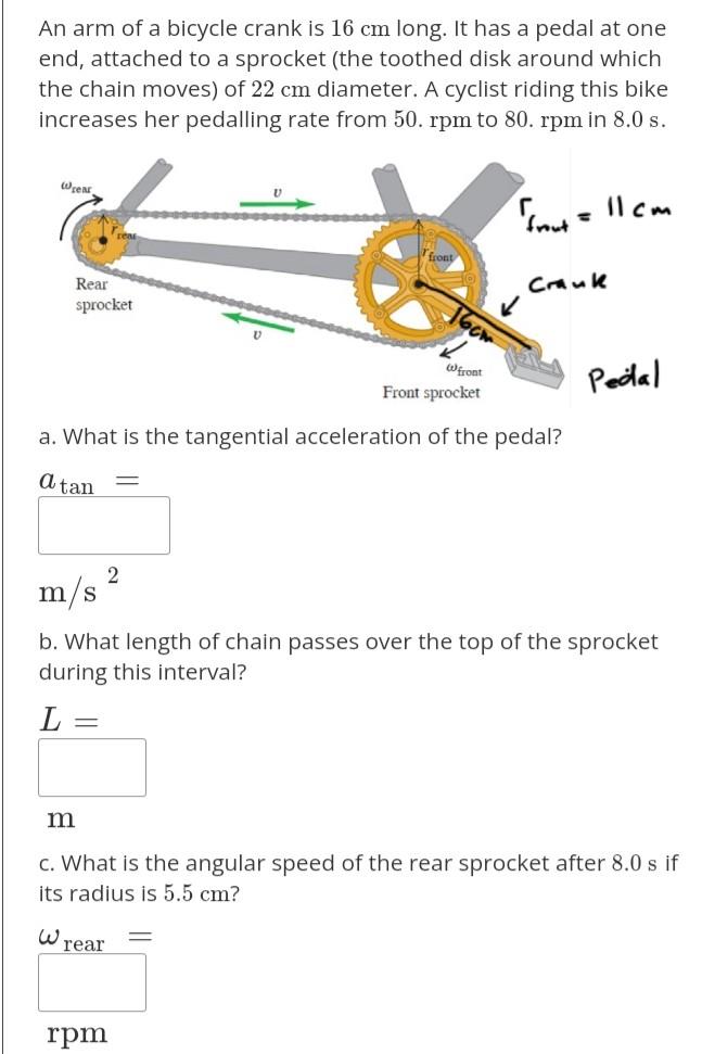 Bicycle length in online cm