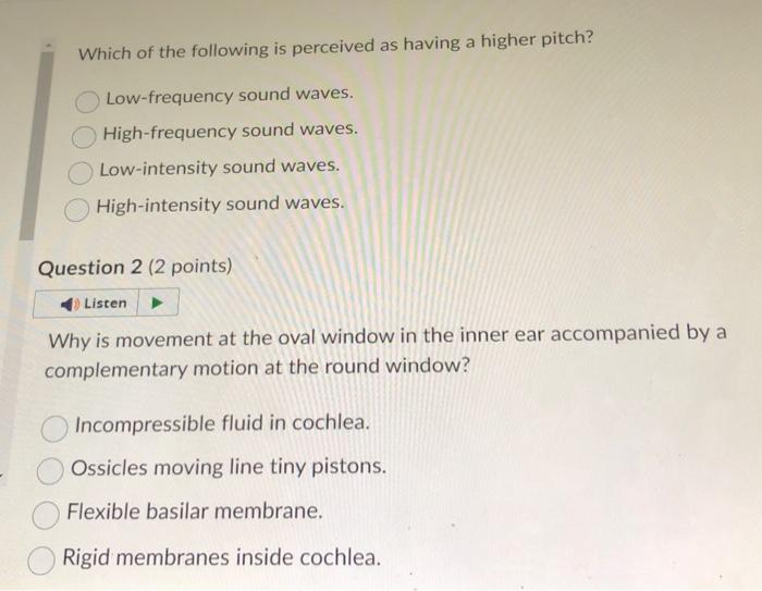 what is the perceived frequency of a sound wave
