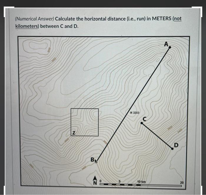 Solved Qumerical Asswer) Calculate the horizontal distance | Chegg.com