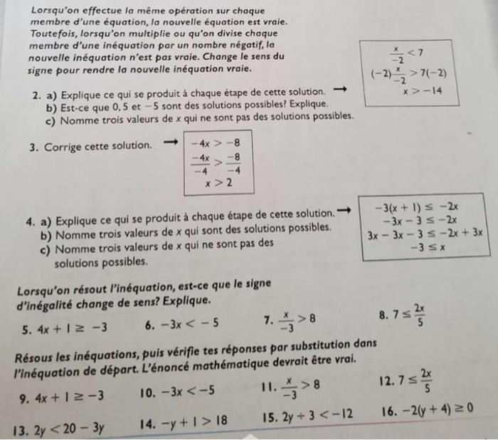 Solved 2 3 And 4 Pleaseit S In French But It S Reviewing Chegg Com