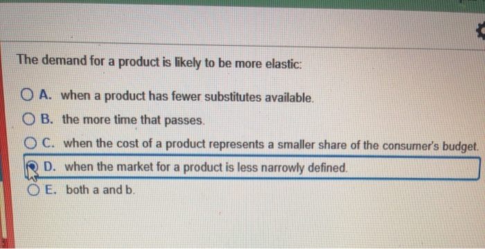 Demand For A Product Is Most Likely To Increase Because