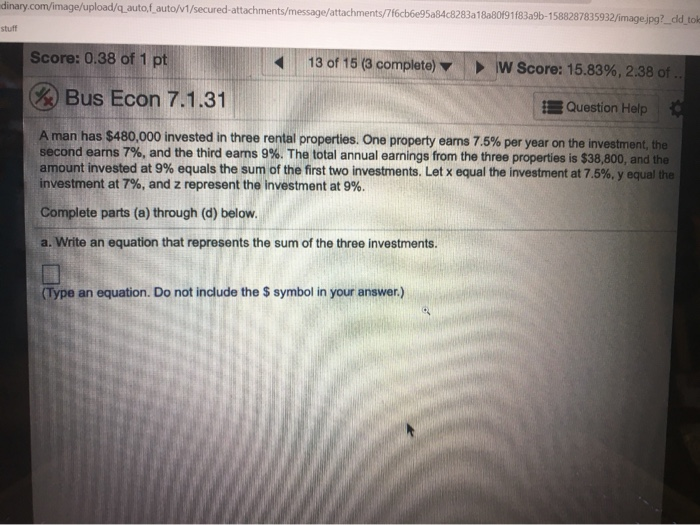 Solved Question | Chegg.com