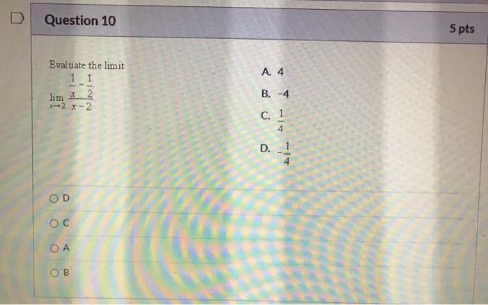 Solved Question 1 What Is The Limit Of G X As X Approach Chegg Com