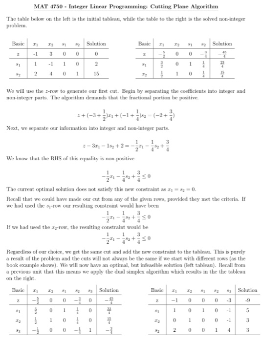 chapter 6 integer programing part 2 | pdf | linear... 2. Refer to the Integer Linear Program Example | Chegg.com