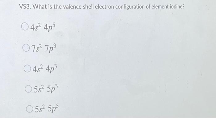 Valence deals of iodine