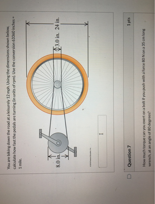 Solved You are biking down the road at a leisurely 12 mph.