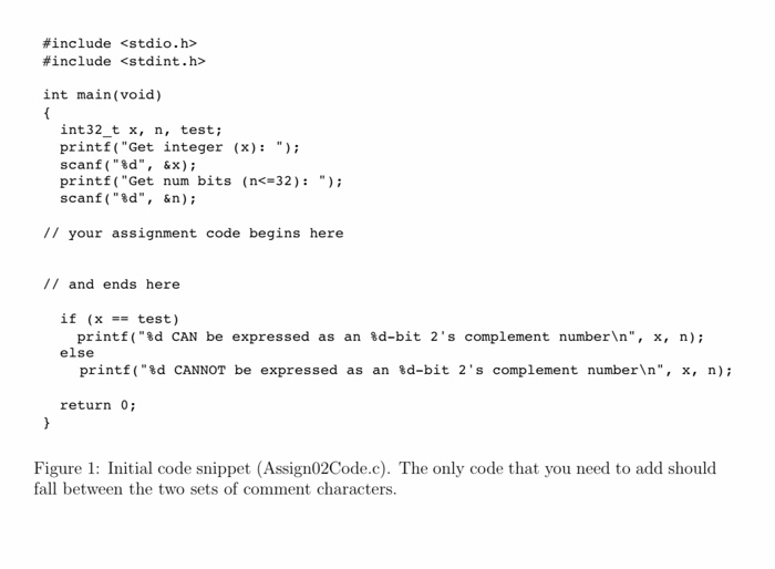 Solved Question • Complete The Code Of Figure 1 Such That | Chegg.com