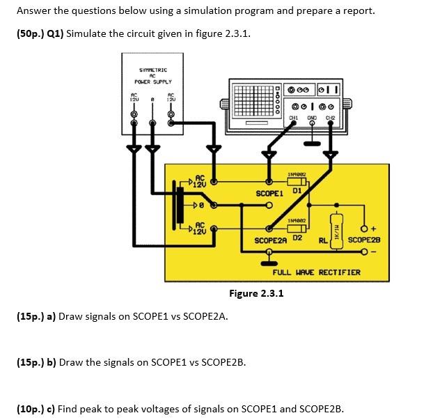 Solved Answer The Questions Below Using A Simulation Program | Chegg.com