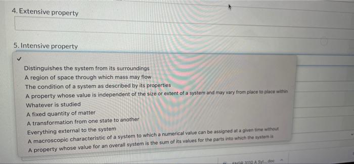 Solved Select the appropriate definition for each term from | Chegg.com