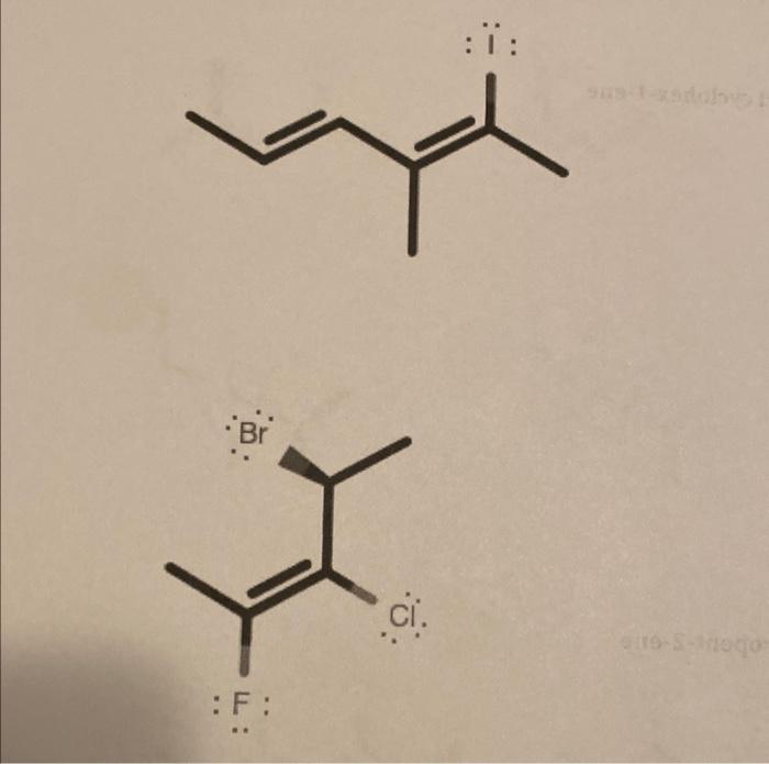 Solved please identify the compounds below: a and b | Chegg.com