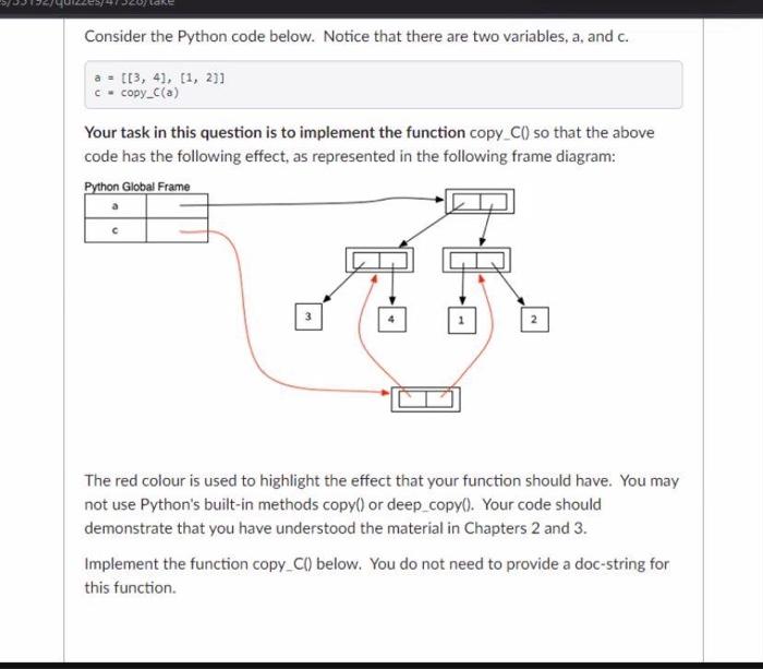 Solved Consider the Python code below. Notice that there are | Chegg.com