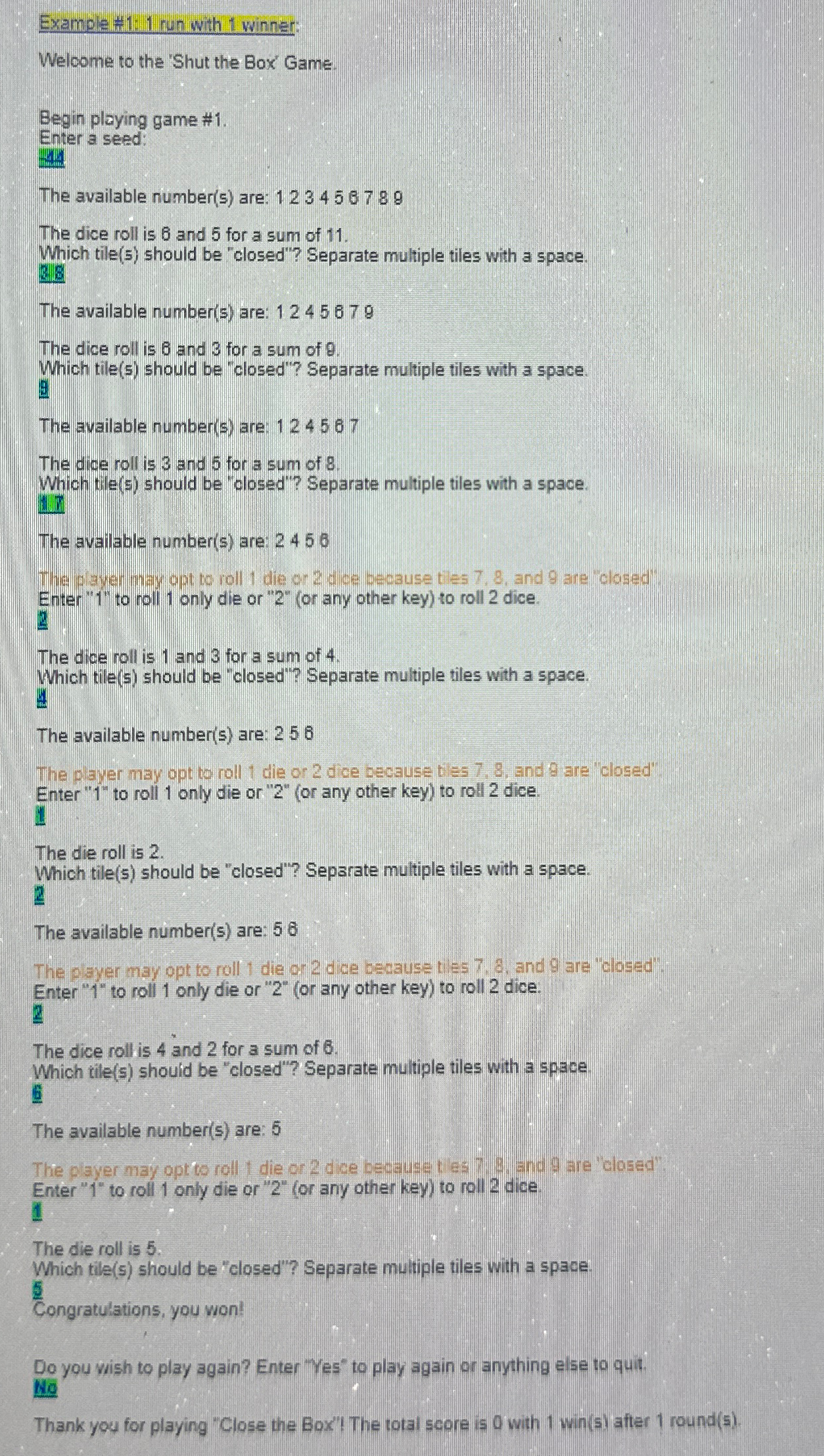 Solved Please write the java code form this program Example | Chegg.com