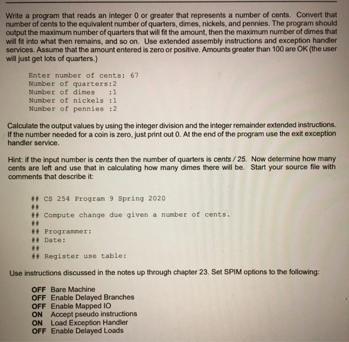 Solved Write a program that reads an integer 0 or greater | Chegg.com