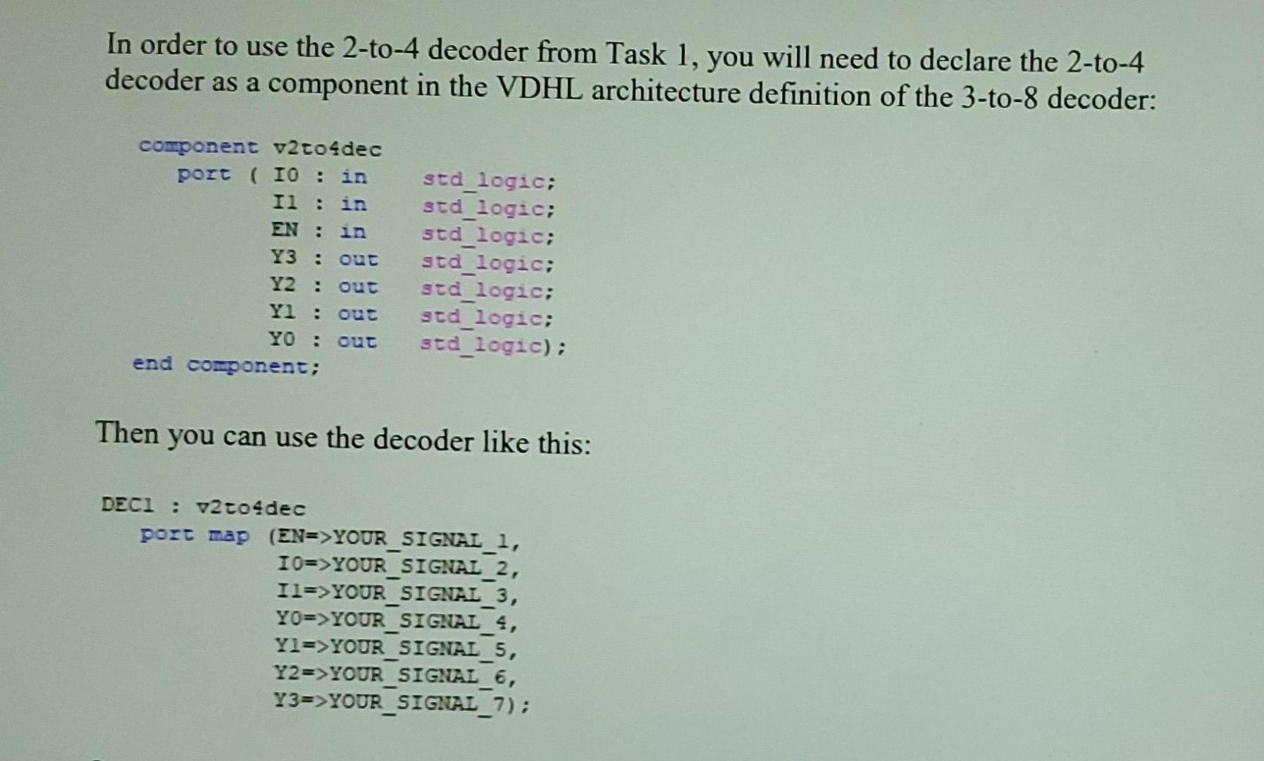 3 8 decoder realization through 2 4 decoder
