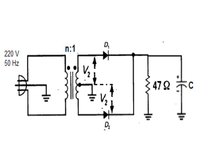 Solved Consider the power supply design shown in the figure, | Chegg.com