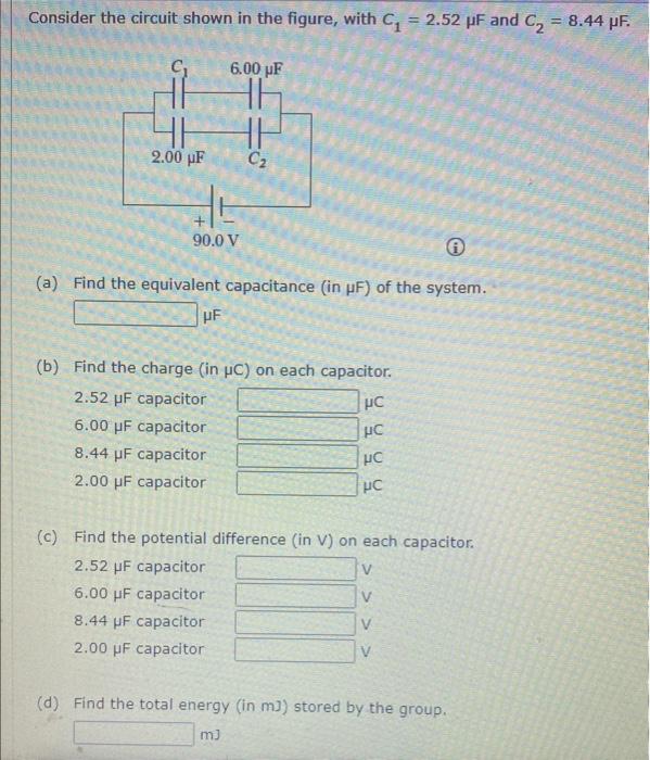 Solved Consider the circuit shown in the figure, with | Chegg.com