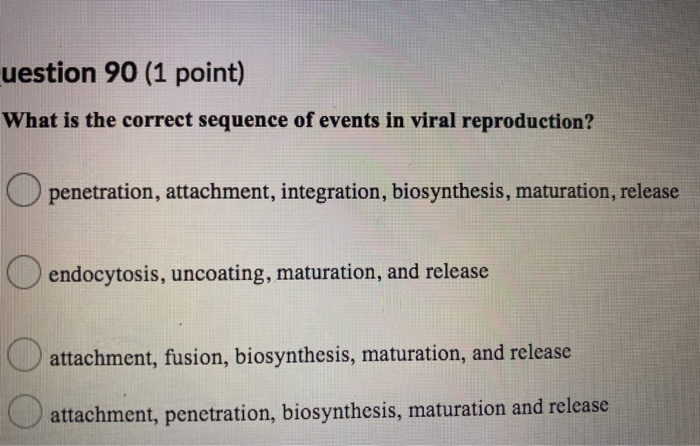 Solved Question 19 (1 point) Which statement is NOT true | Chegg.com