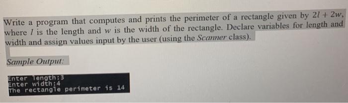 Solved Write a program that computes and prints the | Chegg.com