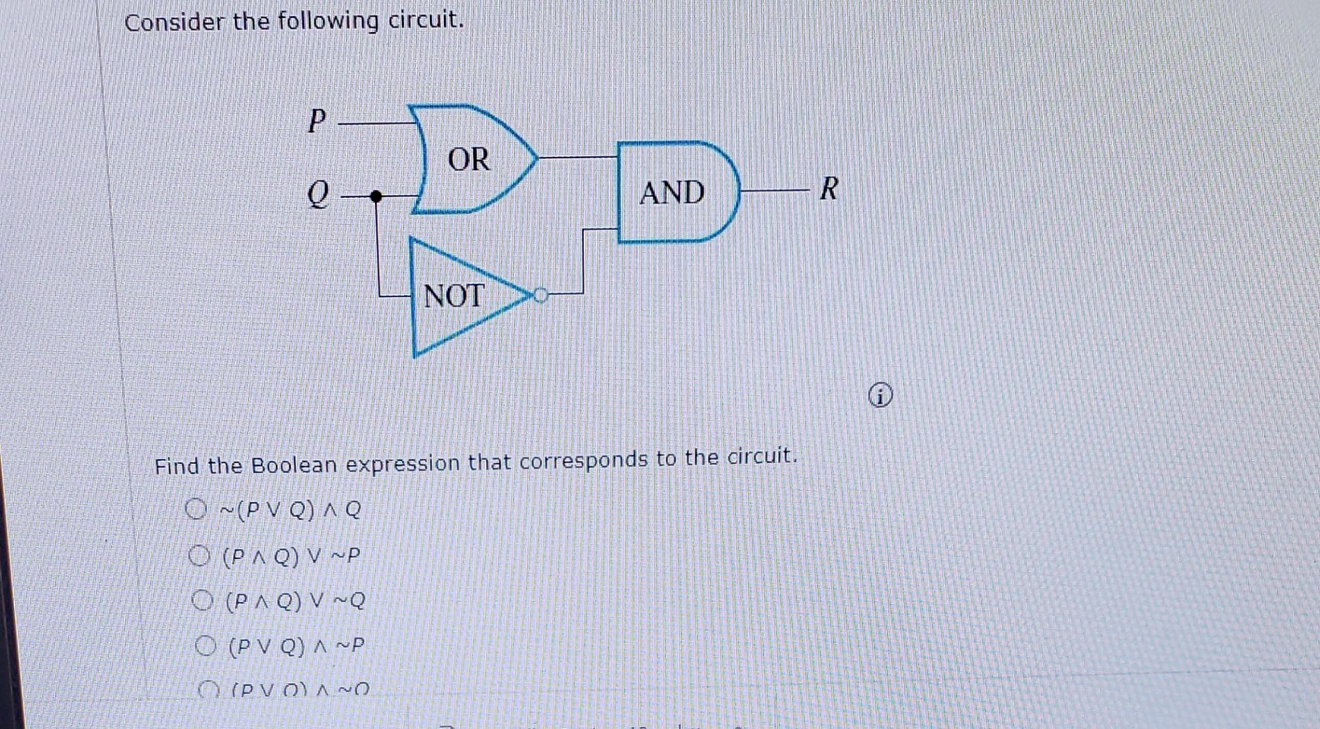 Solved Consider The Following Circuit. Find The Boolean | Chegg.com