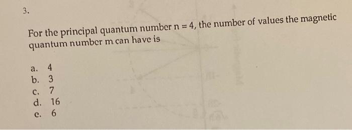 if elements with principal quantum number n 4