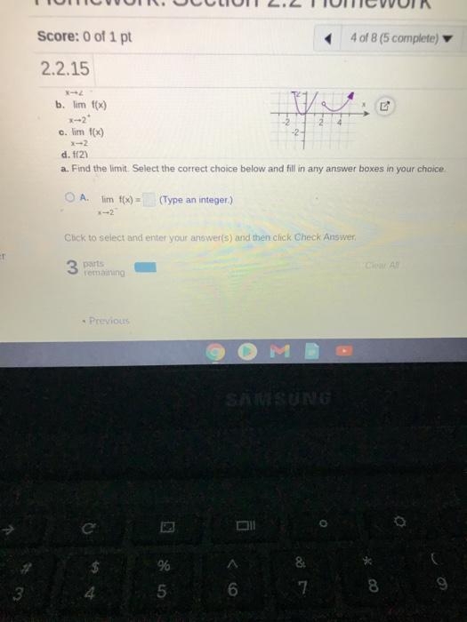 Solved Homework: Section 2.2 Homework Score: 0 of 1 pt 4 of | Chegg.com