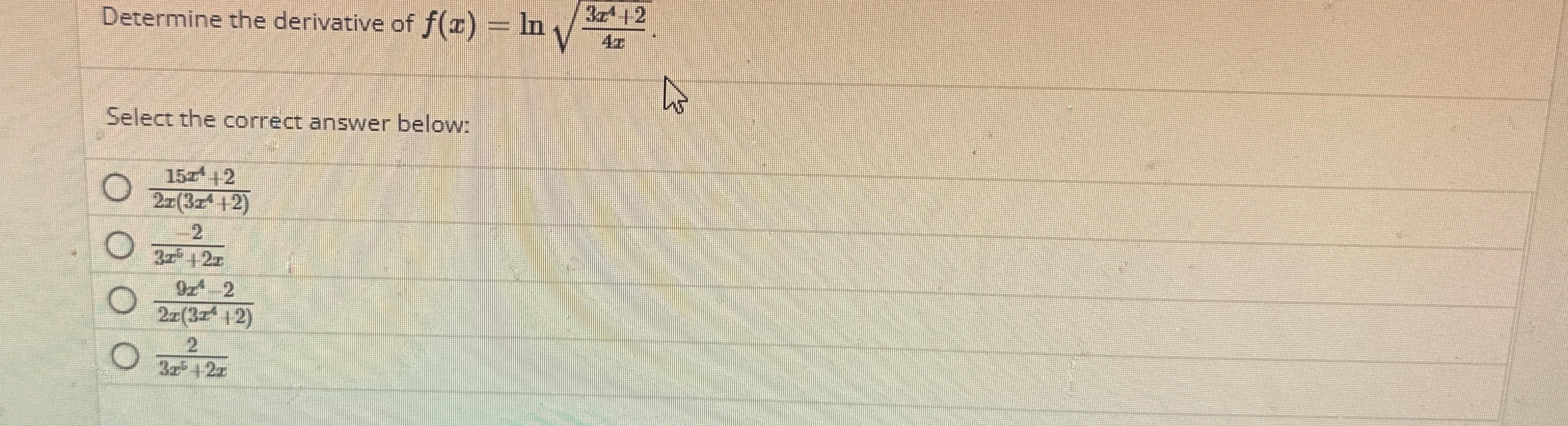 Solved Select the correct answer | Chegg.com