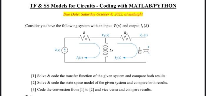 Solved Consider you have the following system with an input | Chegg.com