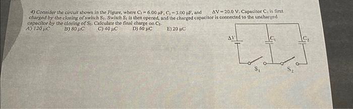 Solved 4 Consider The Circuit Shown In The Figure, Where | Chegg.com