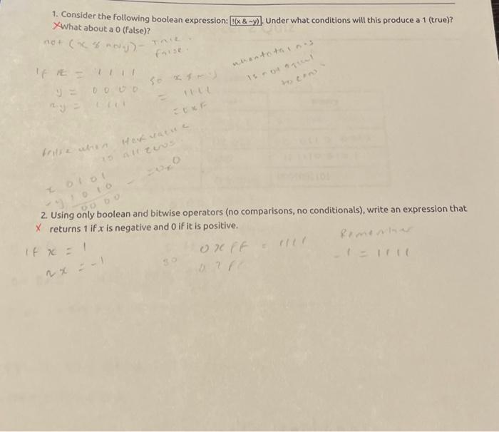 Solved Consider The Following Boolean Expression Chegg Com