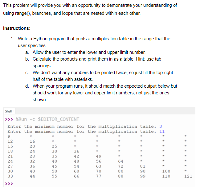 Solved This problem will provide you with an opportunity to | Chegg.com