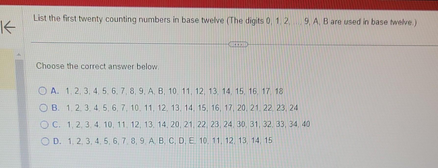 solved-list-the-first-twenty-counting-numbers-in-base-twelve-chegg