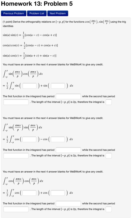 Solved Homework 13: Problem 5 Previous Problem Problem List | Chegg.com