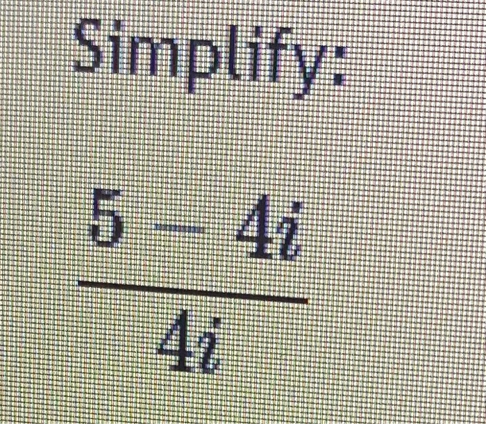 Solved Simplify Chegg