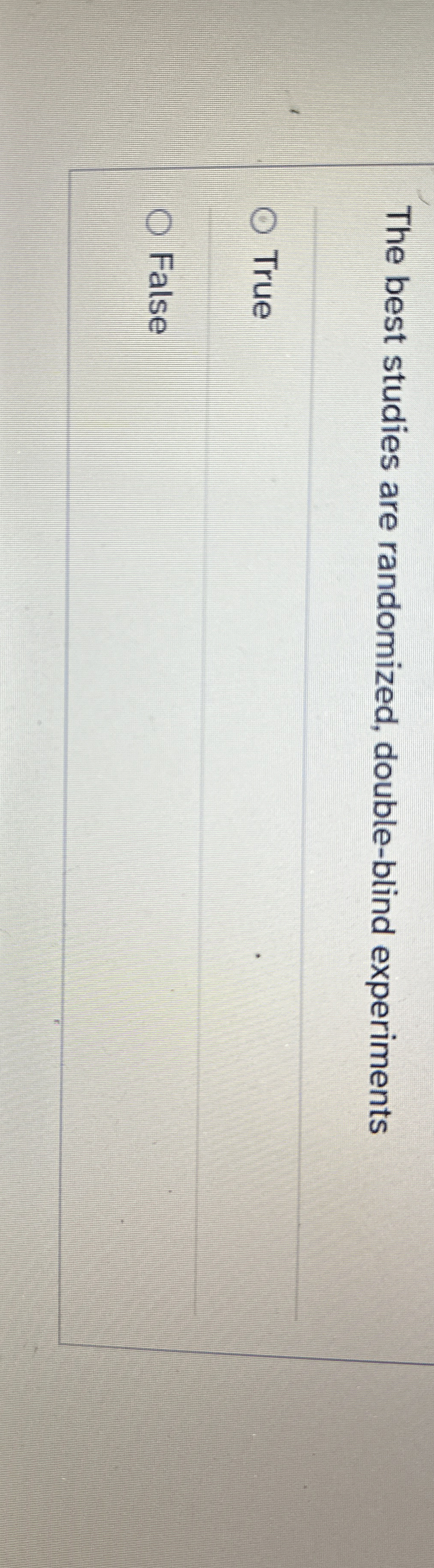 Solved The Best Studies Are Randomized Double Blind Chegg